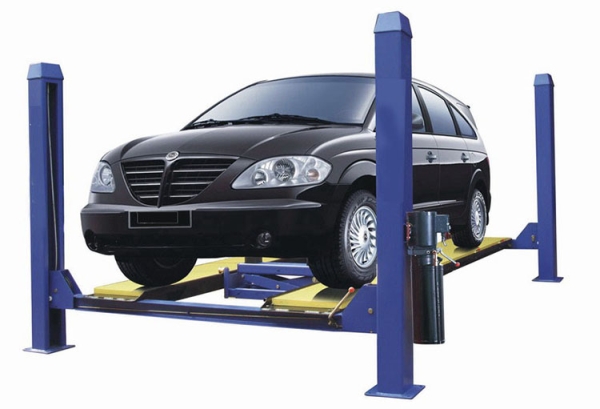 3.5T Wheel Positioning Four Post Car Lift